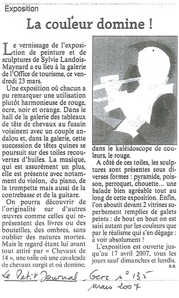 Galerie de l’Office de Tourisme, Saint-Clar (32)