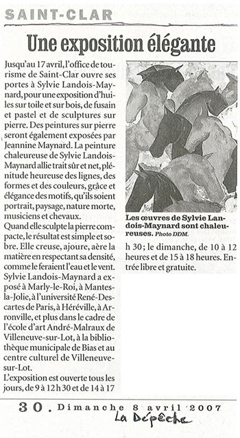 Galerie de l’Office de Tourisme, Saint-Clar (32)