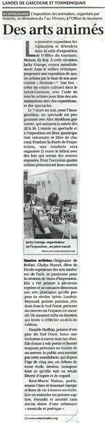 Les Creat'elles, Casteljaloux (47)