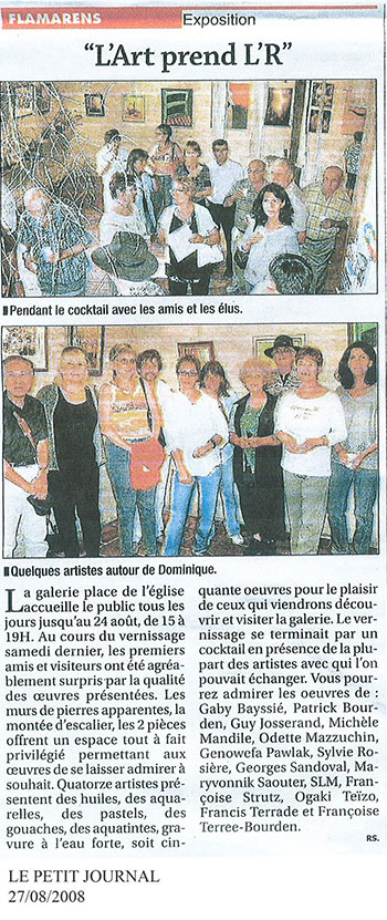 L'Art prend L'R, Flamarens (32)