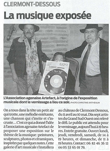 Do Ré Mi Façon Art, Château de Clermont-Dessous (47)