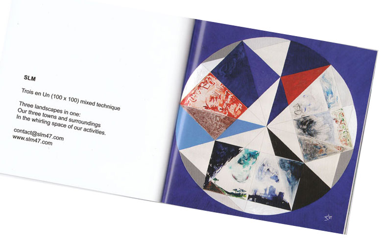 Third part of the project  Blau, Bleu, Blue, Dinslaken